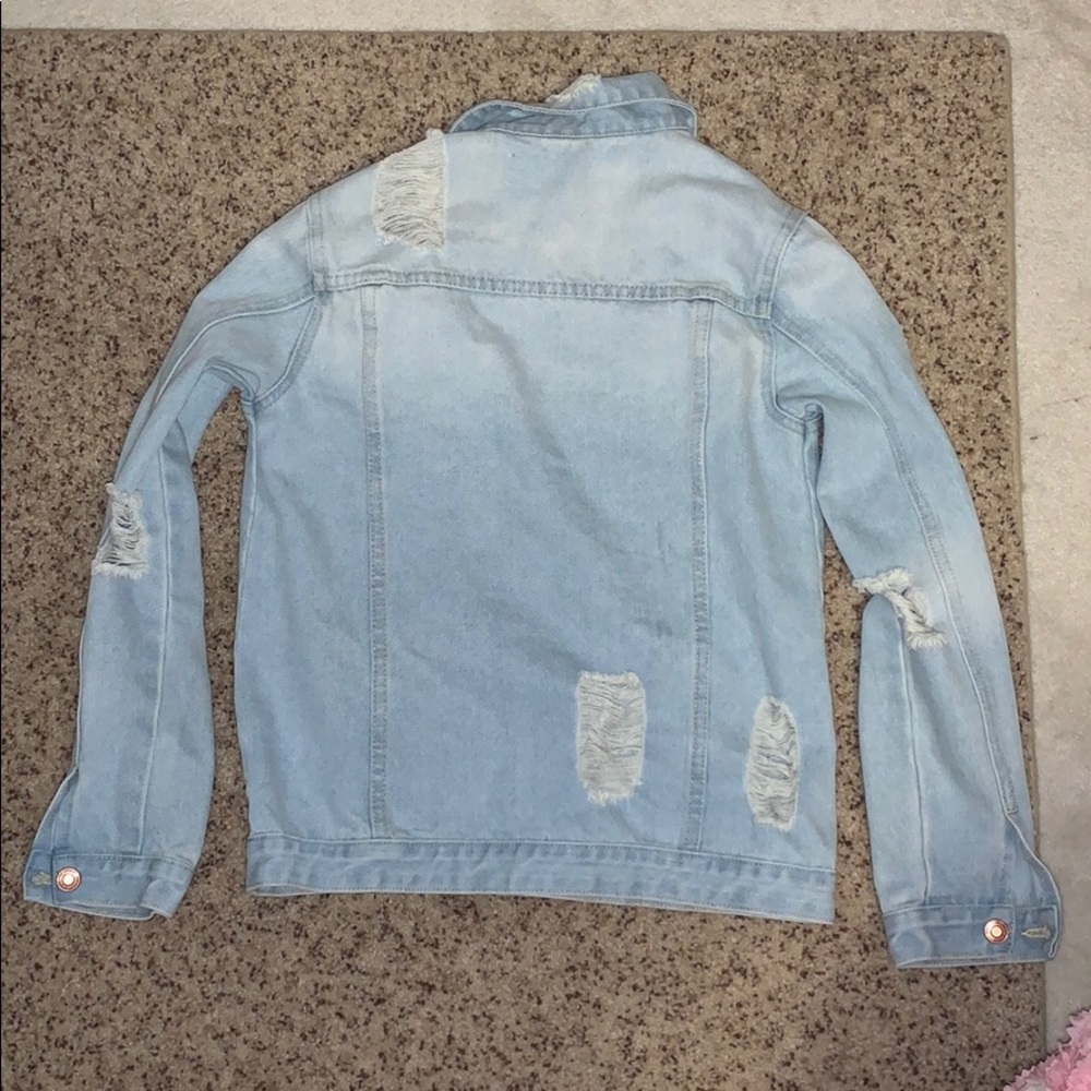 Distressed Denim Jacket - Picture 2 of 2